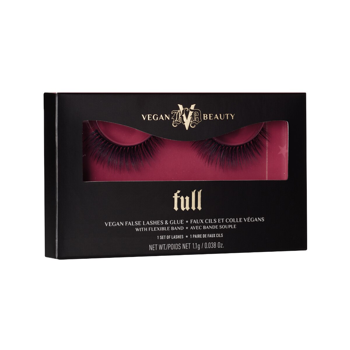 GO BIG OR GO HOME VEGAN FALSE LASHES & GLUE (PESTA&Ntilde;AS POSTIZAS Y PEGAMENTO)